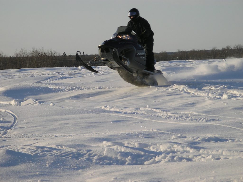 snowmobiling