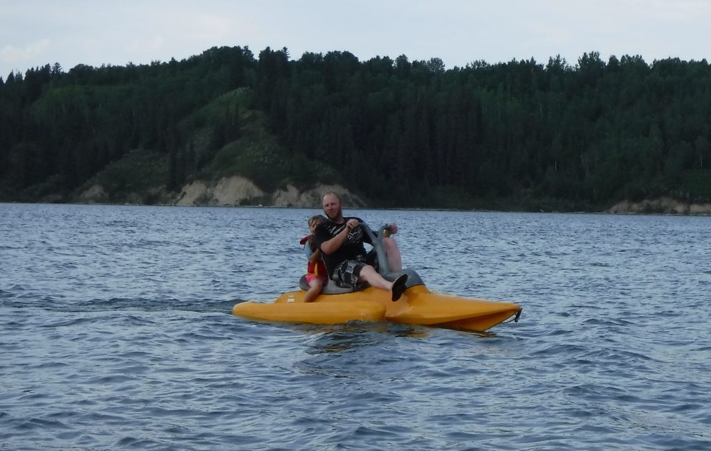 peddle boat bike