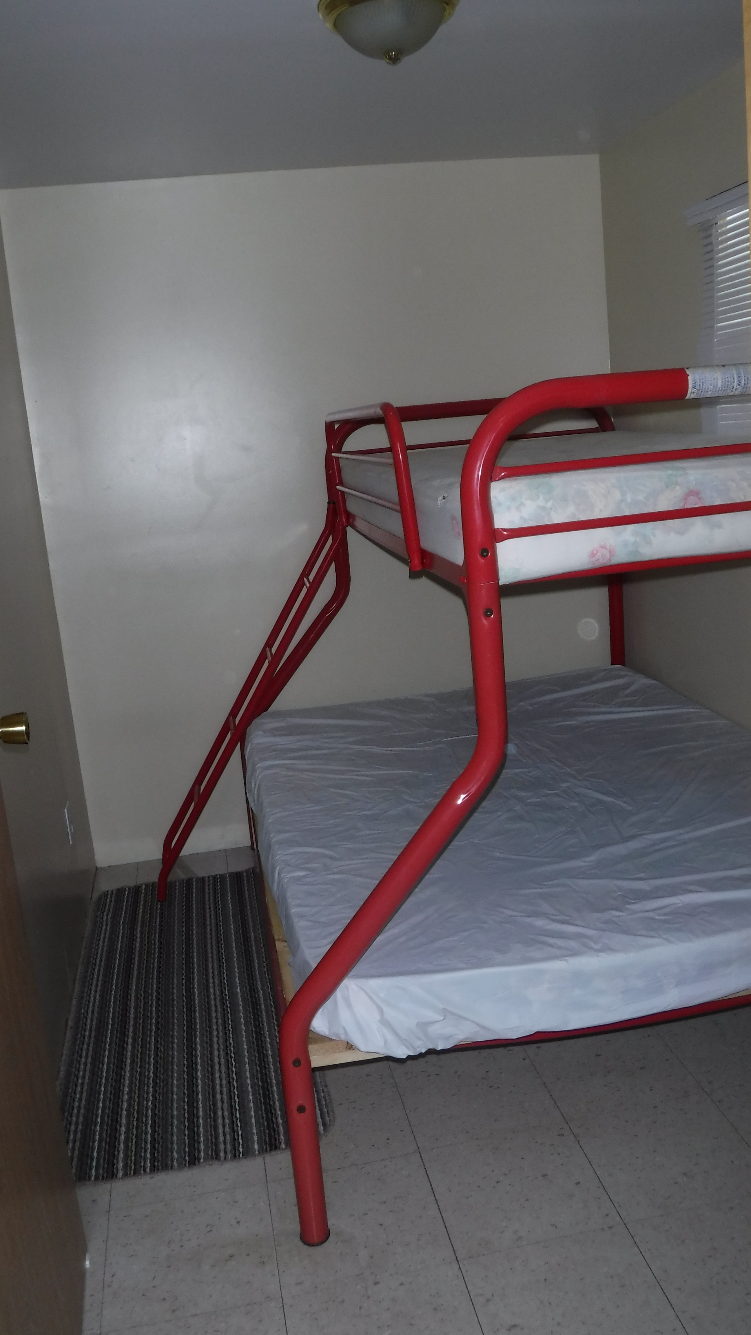 bunk beds on main floor