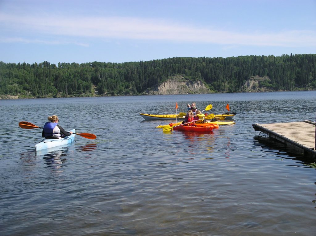 kayaking